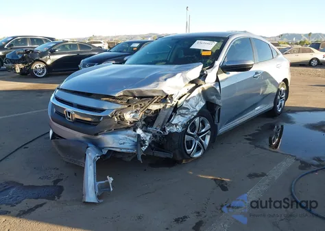 2018 Honda Civic Lx from USA, damaged, VIN 2HGFC2F50JH557554